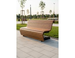 Городская скамейка "Волна"