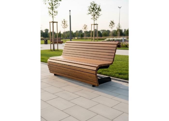 Городская скамейка 