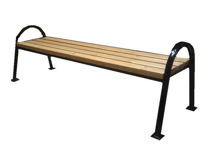 Металлическая скамейка 