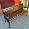 Металлическая скамейка 