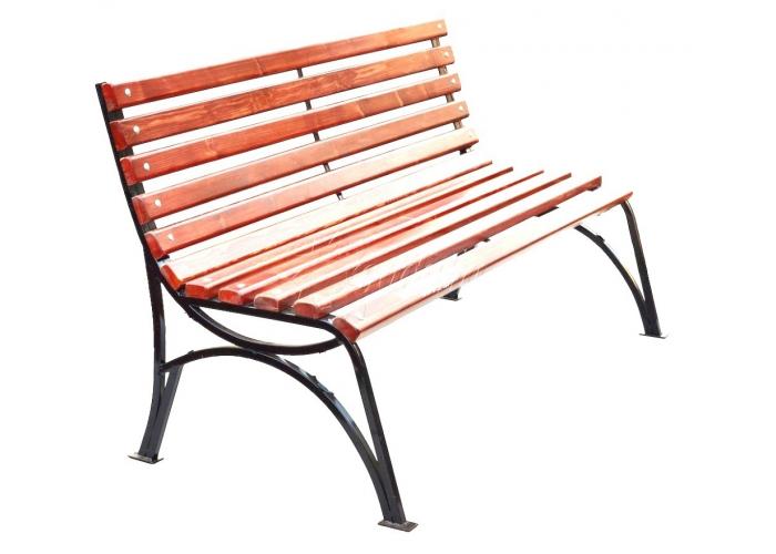 Металлическая скамейка 