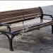 Чугунная скамейка 