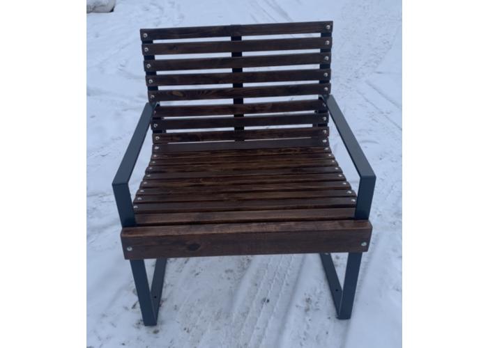Металлическая скамейка 