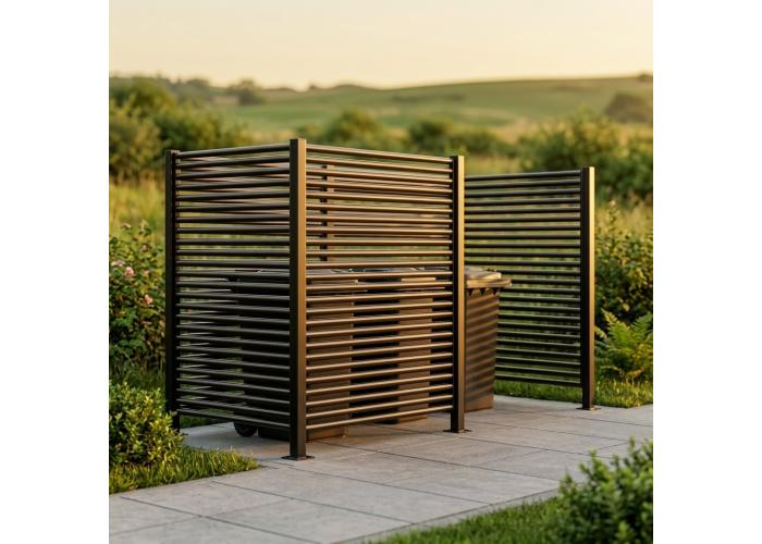 Ограждение для мусорных баков 