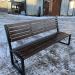 Металлическая скамейка 