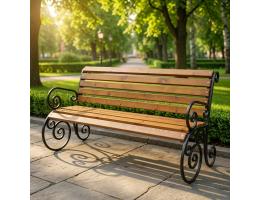 Металлическая скамейка "Вдохновение"