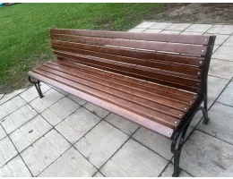 Металлическая скамейка "Классик"