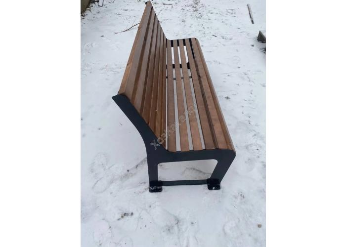 Металлическая скамейка 