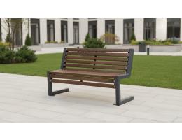 Металлическая скамейка "Лофт"