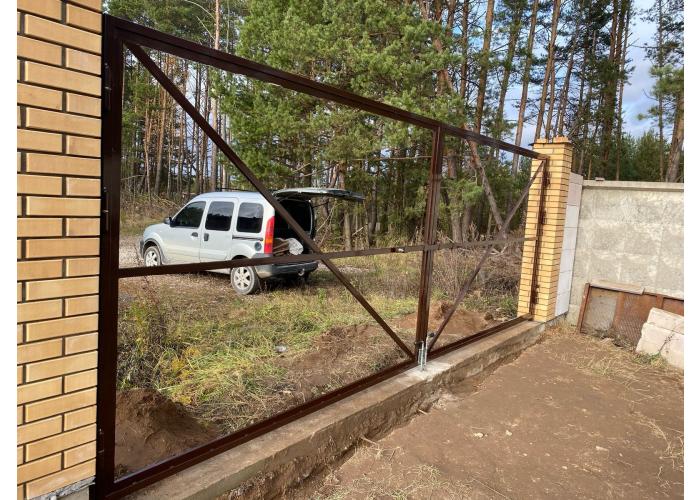 Ворота распашные 